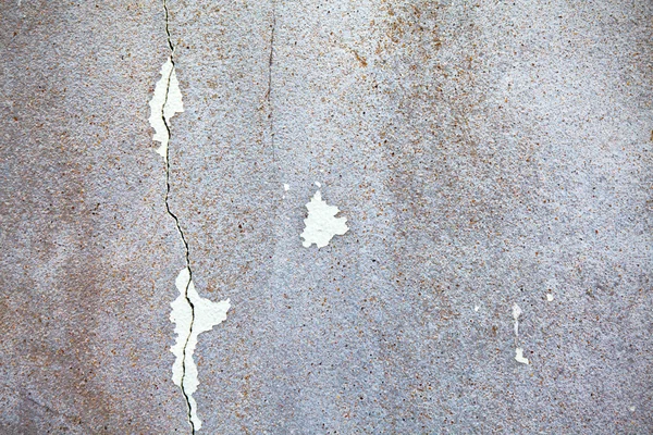 Närbild av peeling målade cement vägg — Stockfoto