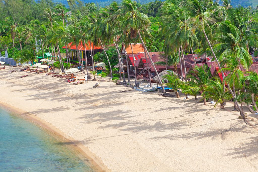 Maenam beach of Koh Samui — Stock Photo © hydromet #8620749