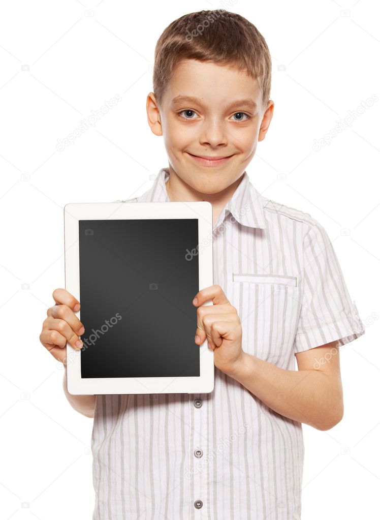 Child with a Tablet PC