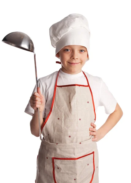 小小厨师 — 图库照片