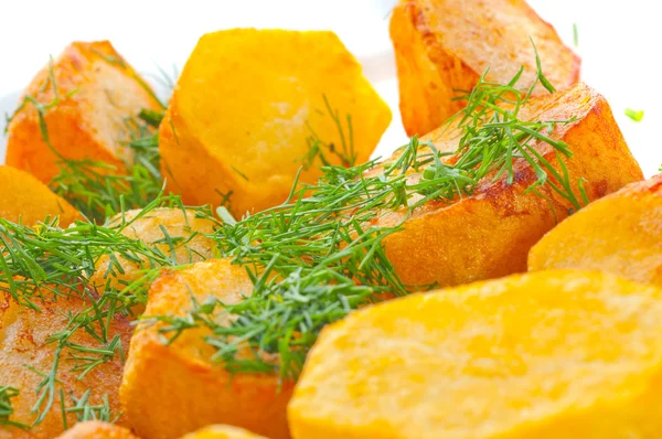Жареный картофель с фенхелем — стоковое фото