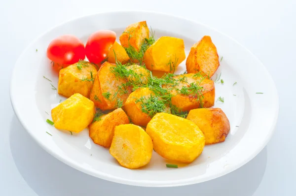 Gebakken aardappel met venkel — Stockfoto