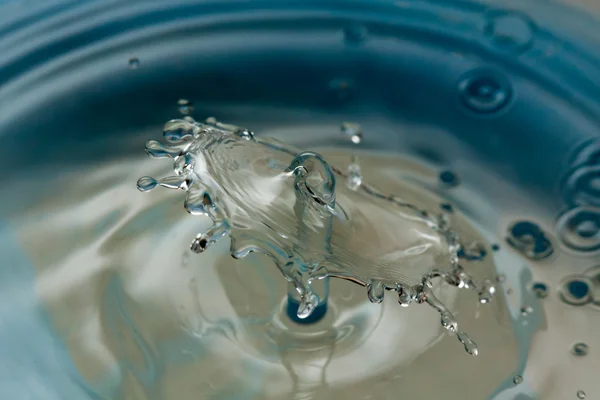 stock image Water drop falling and colliding