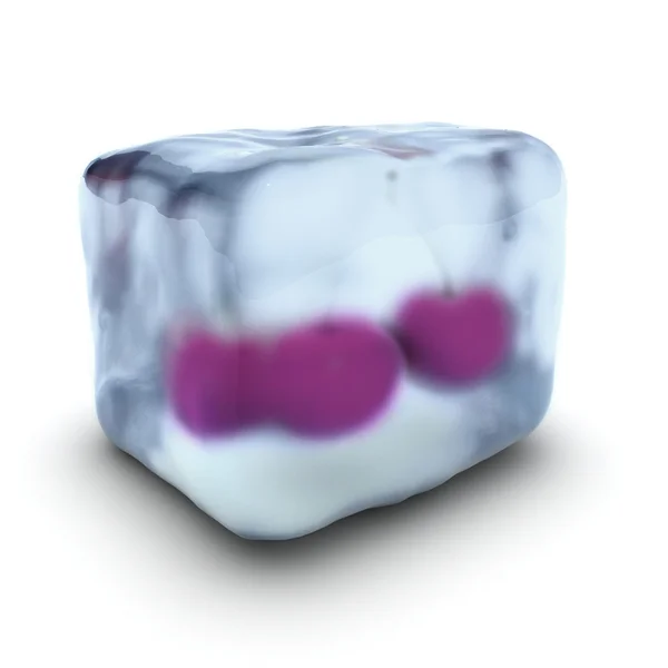 One ice-cube for cocktail — Stock Photo, Image