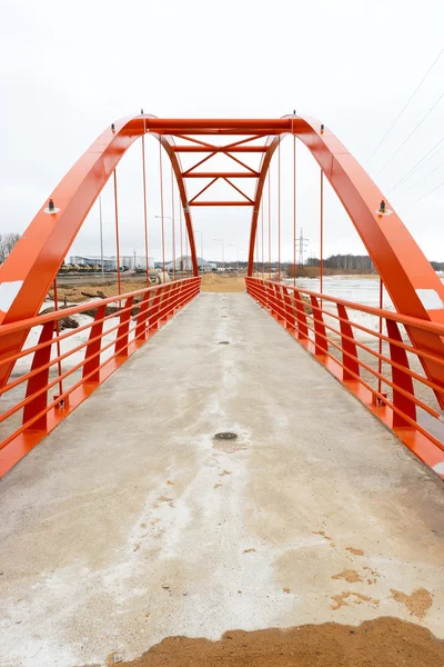 New footbridge — Stock Photo, Image
