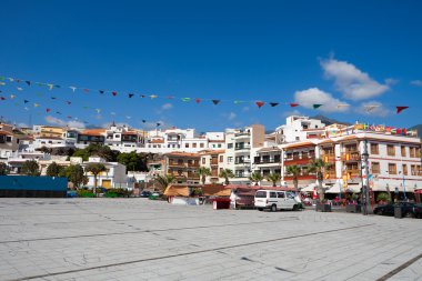 Candelaria town. Tenerife, Canary Islands clipart