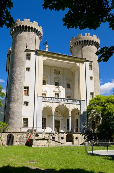 Castello di Aymavilles. Italia — Foto Stock