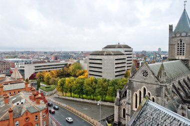 Cityscape Dublin. İrlanda