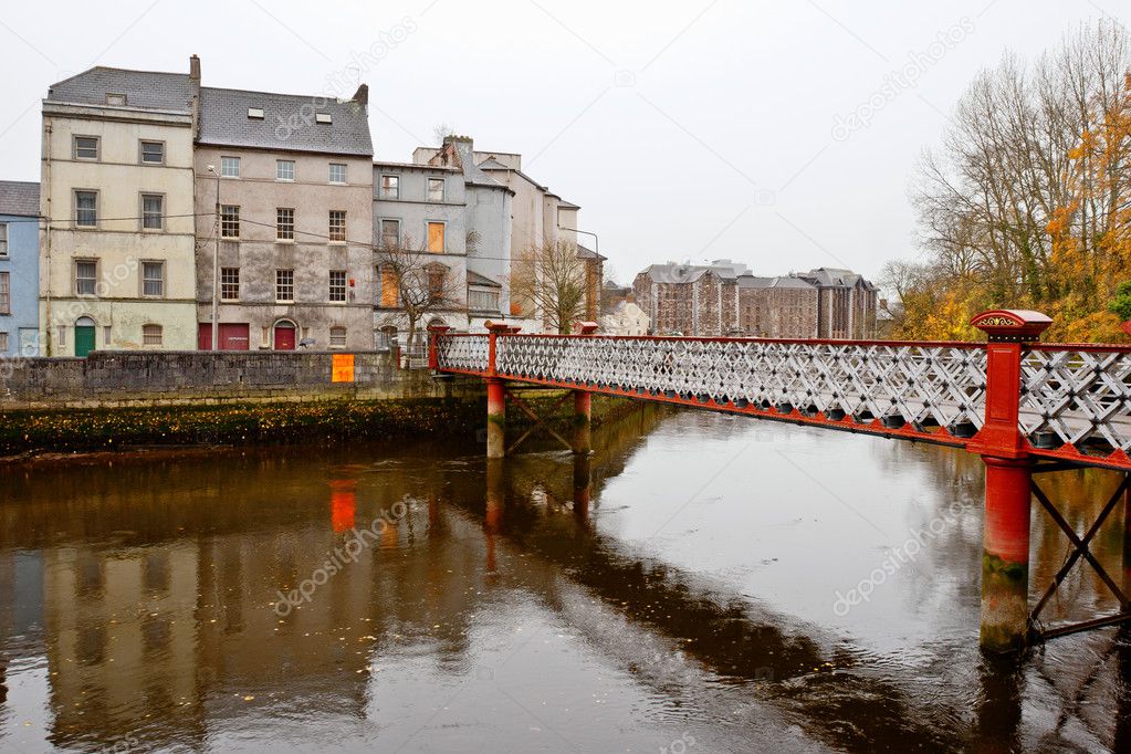 St. Vincent's footbridge. Cork, Ireland