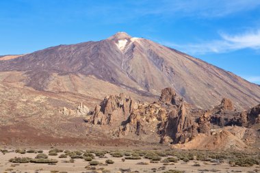 Teide Milli Parkı. Tenerife. Kanarya Adaları