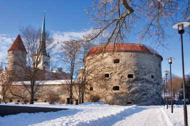 Tallinn - old town. Estonia clipart