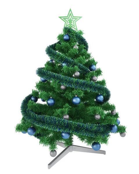 Gyönyörű karácsonyfa — Stock Fotó