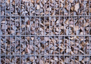 Gabion from the rubble clipart