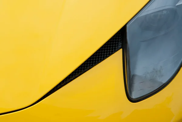 Мбаппе на желтом Ferrari Стоковое Изображение