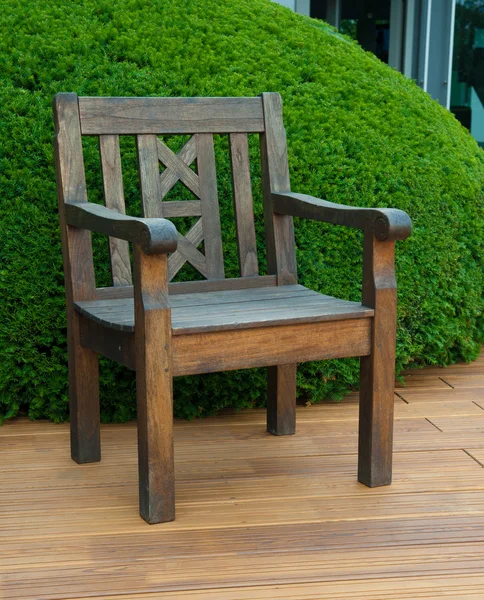 Krzesło na pokładzie Obrazek Stockowy