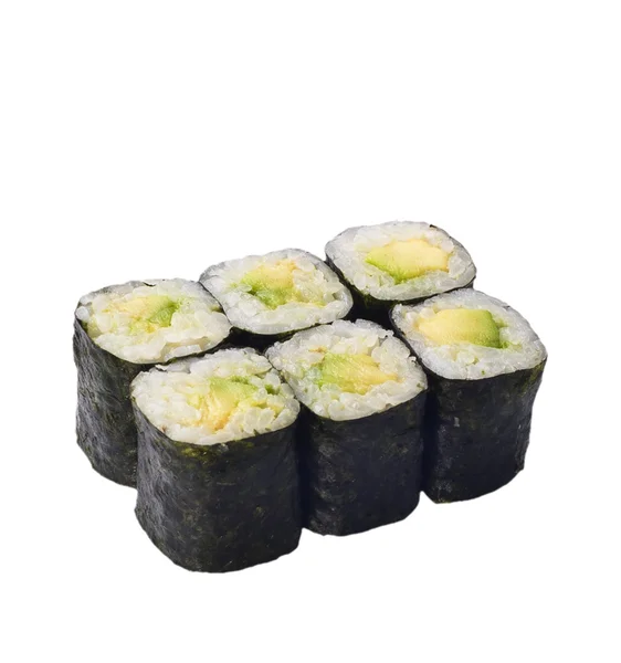 Sushi roll isolerad på vit — Stockfoto