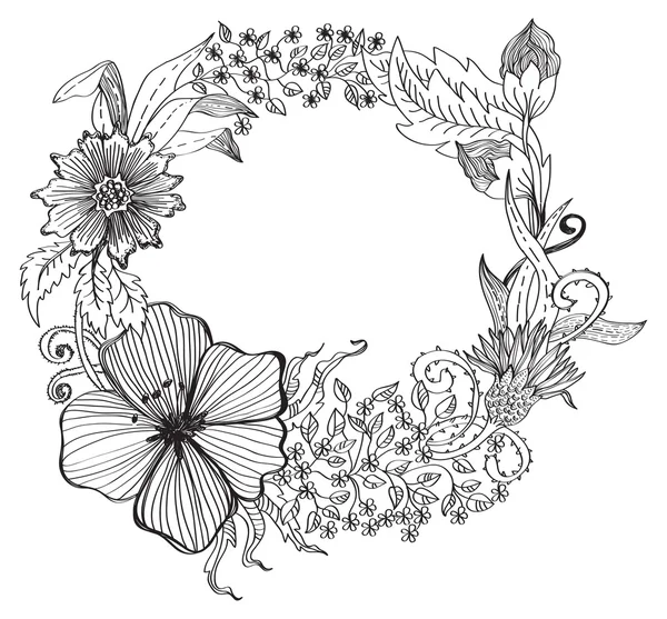 Romantic flower background — Stock Vector