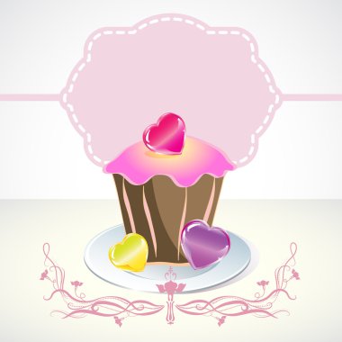 kartı ile cupcake