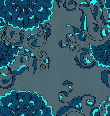 Floral Seamless Pattern clipart