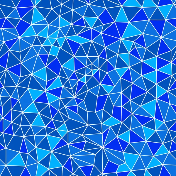 Texture sans couture avec triangles, mosaïque — Image vectorielle