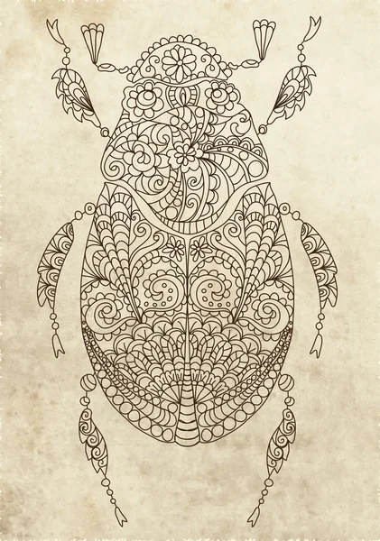 Bug rétro — Image vectorielle