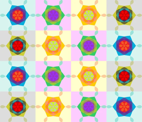 Безшовні візерунки з барвистою текстурою — стоковий вектор