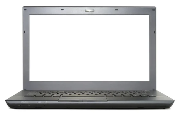 Front az új modell laptop — Stock Fotó