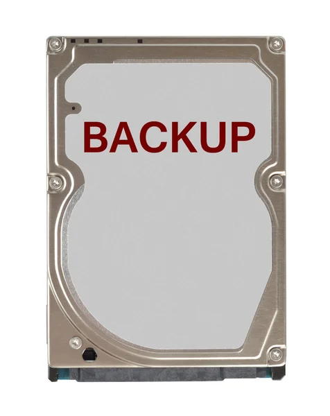 Blocco note HDD — Foto Stock