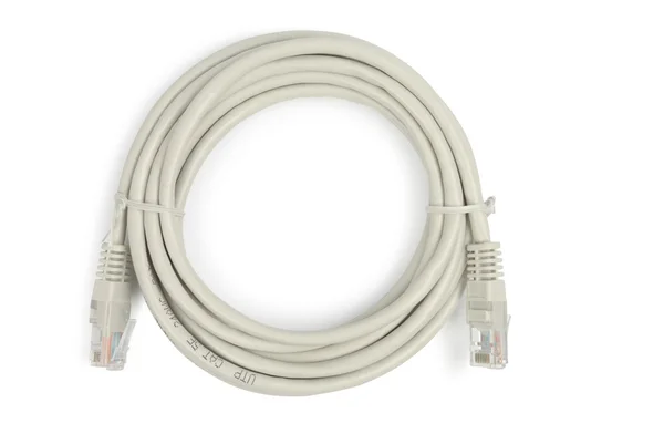Sieć kabel patch — Zdjęcie stockowe
