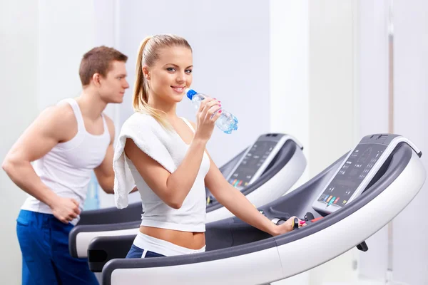 In the fitness club — Stock Photo, Image
