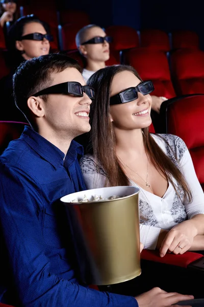 At the cinema Stock Image