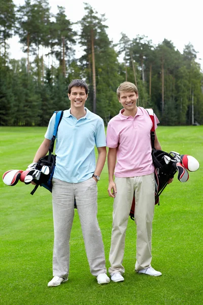 Two players — Stock Photo, Image