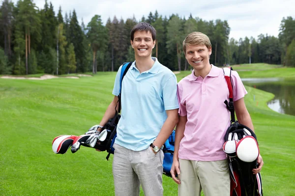 Гравці в гольф — стокове фото