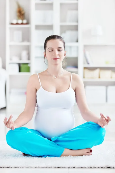 stock image In lotus position