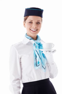 Stewardess clipart