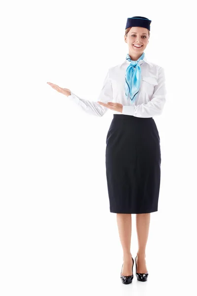 Air hostess — Stock Photo, Image