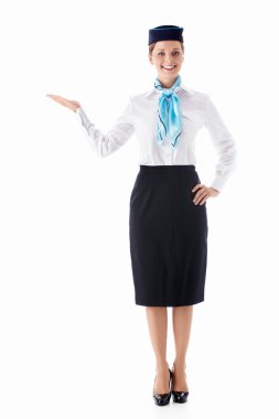 Stewardess clipart