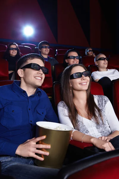 In the cinema Royalty Free Stock Images