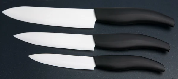 Ceramic knives set — Stock Photo, Image