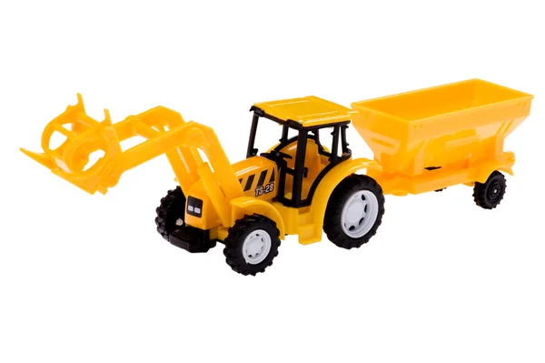 Toy excavator close up — Stock Photo, Image