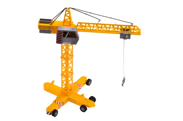 Lifting crane toy — Stock Photo, Image
