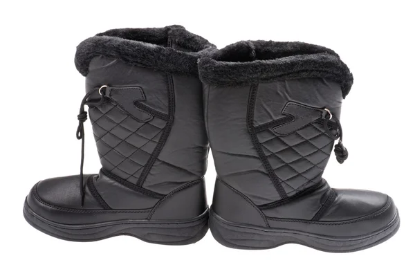 stock image Winter boots on white background