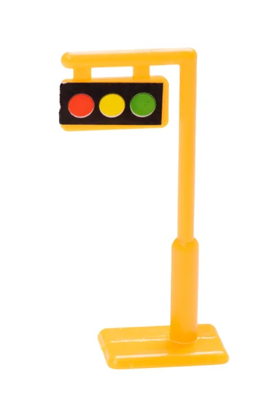 Toy traffic light — Stock Photo, Image
