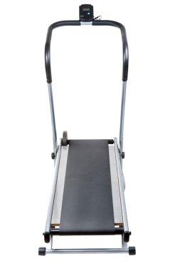 Treadmill on white background clipart