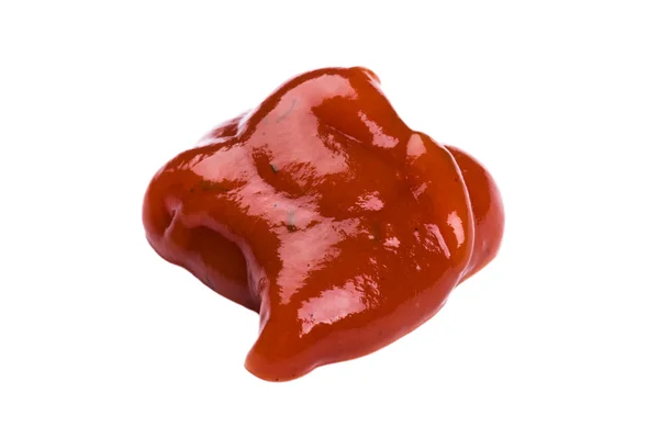 Keczup na białym tle — Zdjęcie stockowe