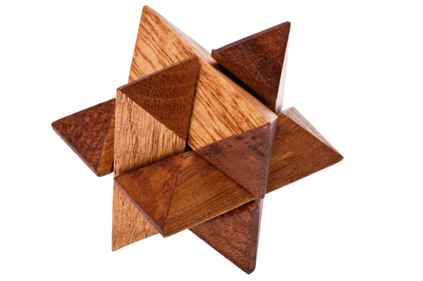 Wooden Puzzle — Stock Photo, Image