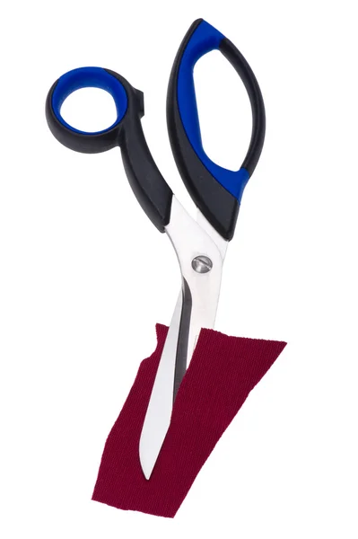 Šicí nůžky izolovaných na bílém pozadí — Stock fotografie