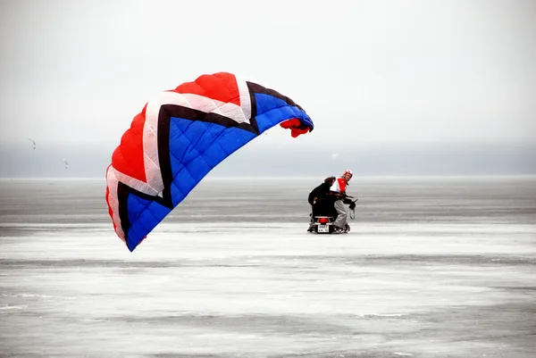 Kitesurfingu — Zdjęcie stockowe