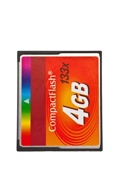 stock image Compact Flash Card