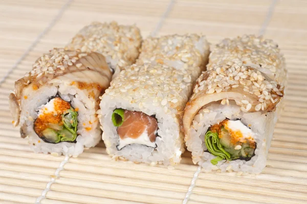 stock image Japanese Sushi rolls